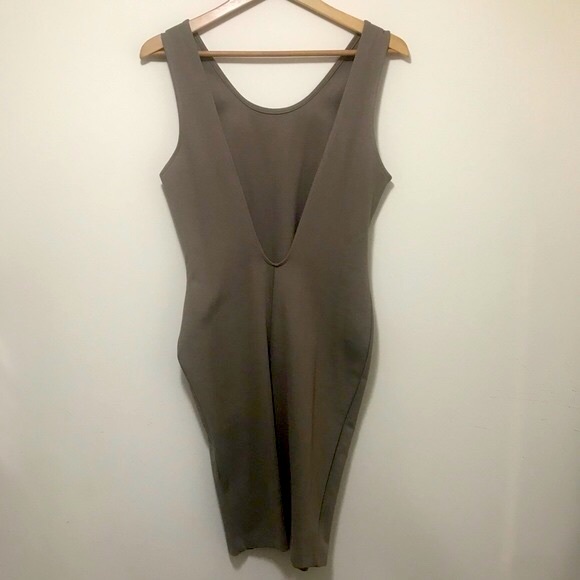 MBoutique (Mendocino) Tan Dress. Size : M - Picture 2 of 14